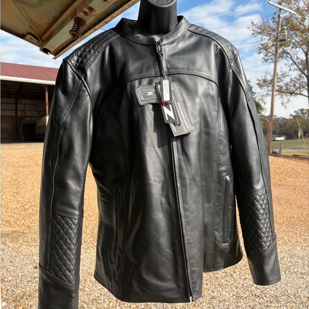 Women's Black Leather Jacket